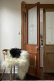 Black Spotted Icelandic Sheepskin | Random