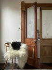 Black Spotted Icelandic Sheepskin | Random