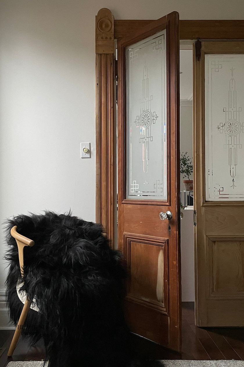 Black Double Icelandic Sheepskin