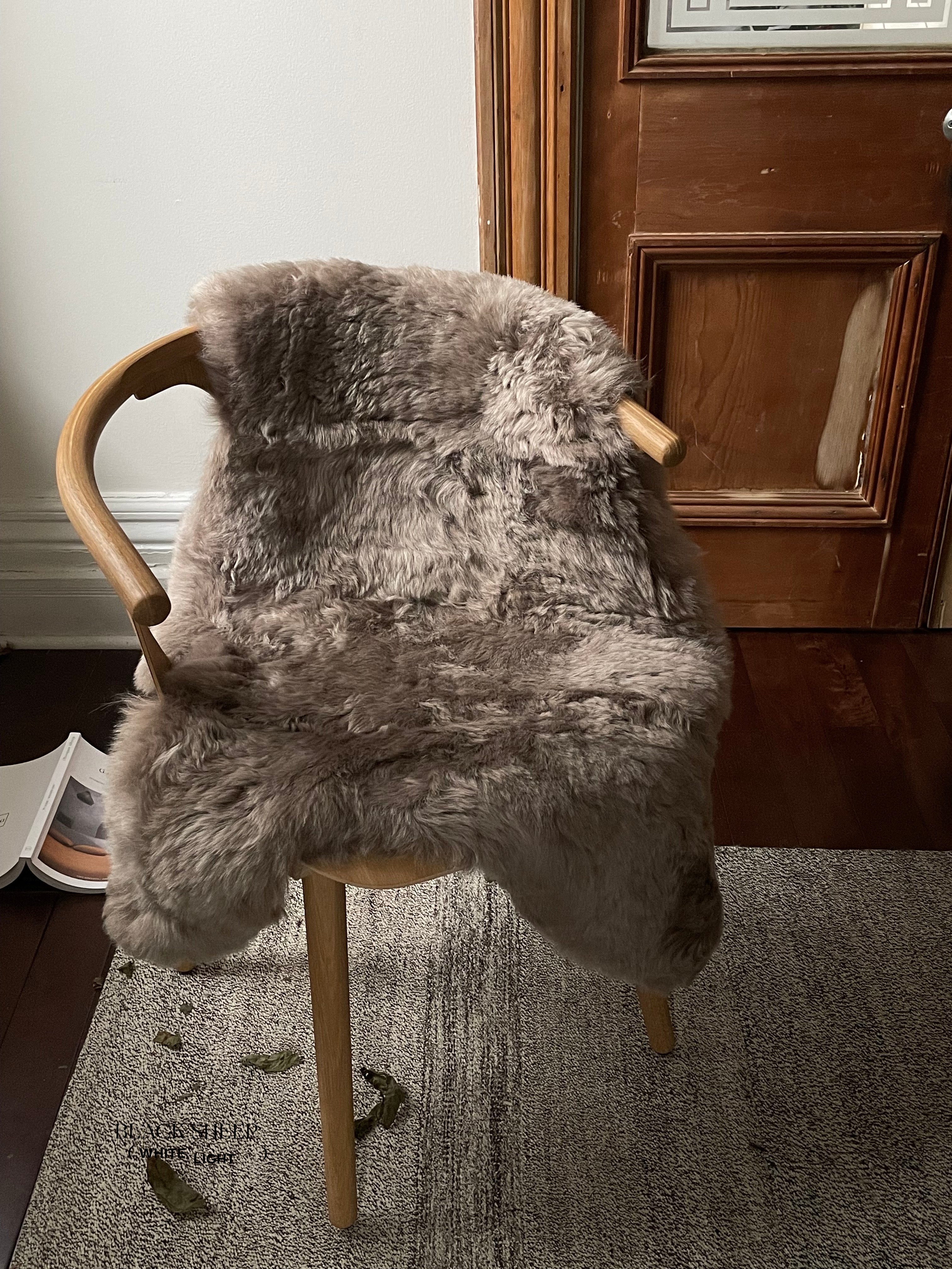 Shorn Taupe Icelandic Sheepskin
