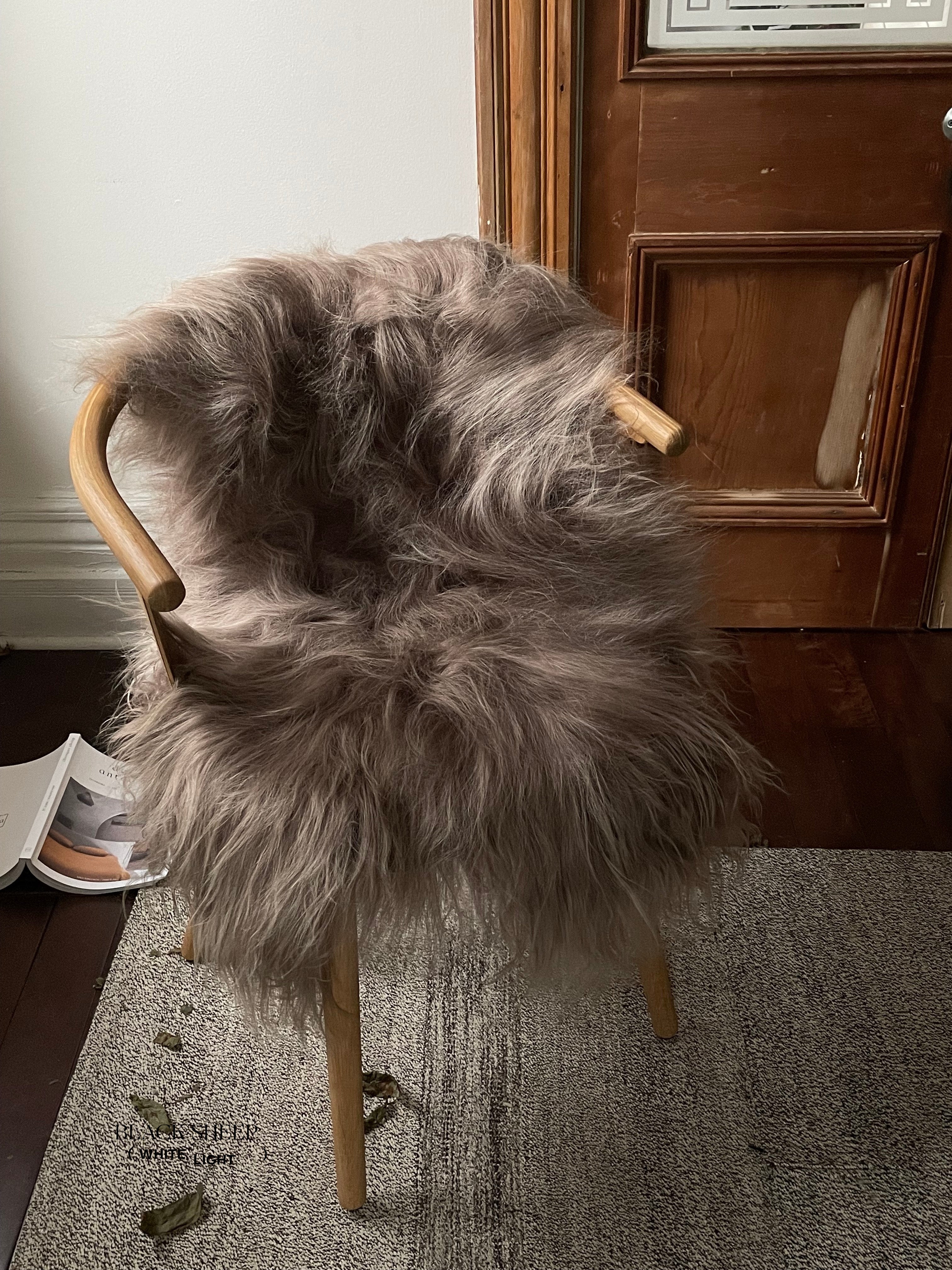 Taupe Icelandic Sheepskin