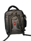 Europe Bound Exec-Tek Black & Grey Heavily Cushioned Laptop Backpack 25L