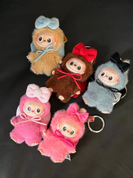 [pre order] labubu pin for love outfit - cute Bow & Wing