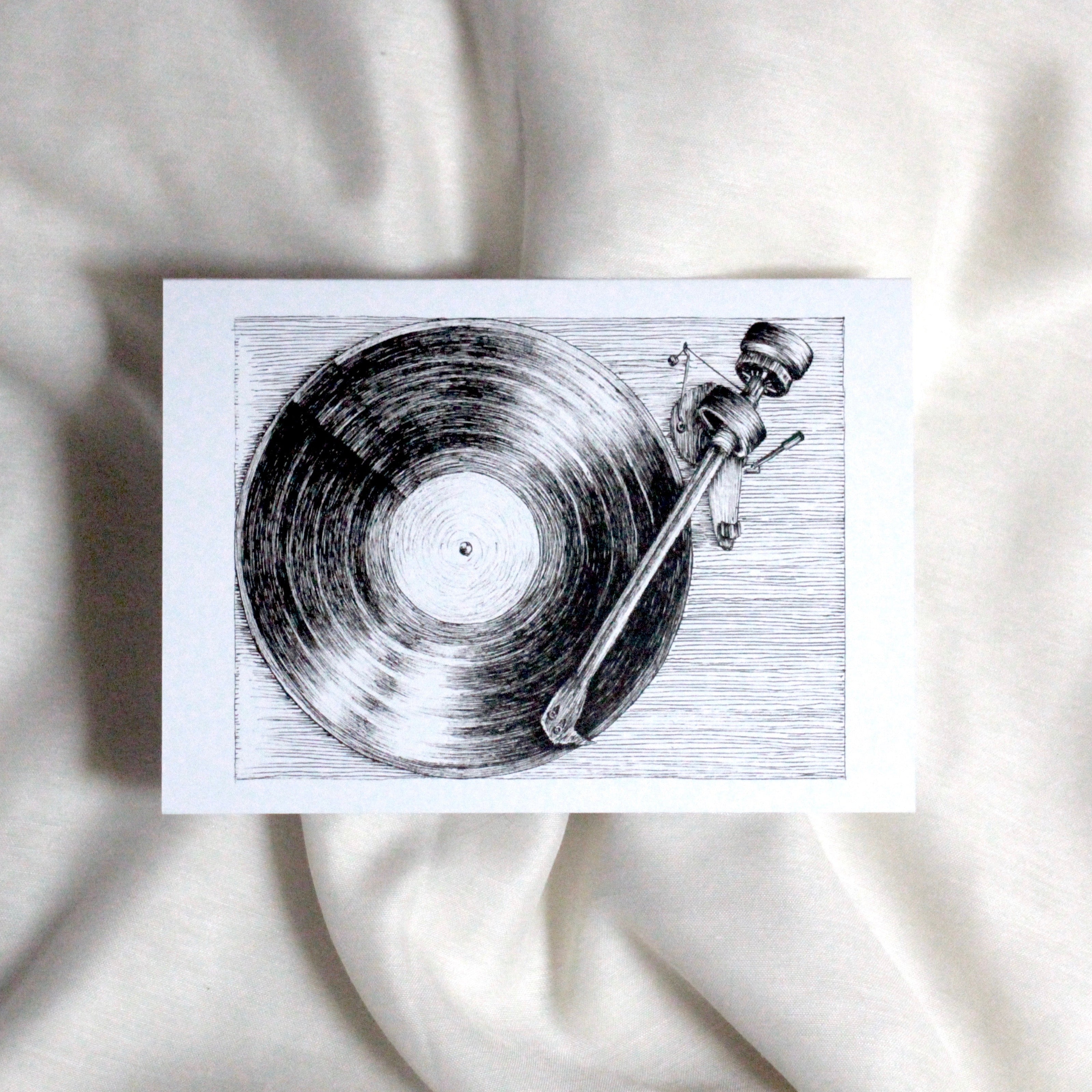 Turntable Card