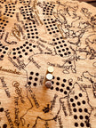 Canada Map Cribbage Board