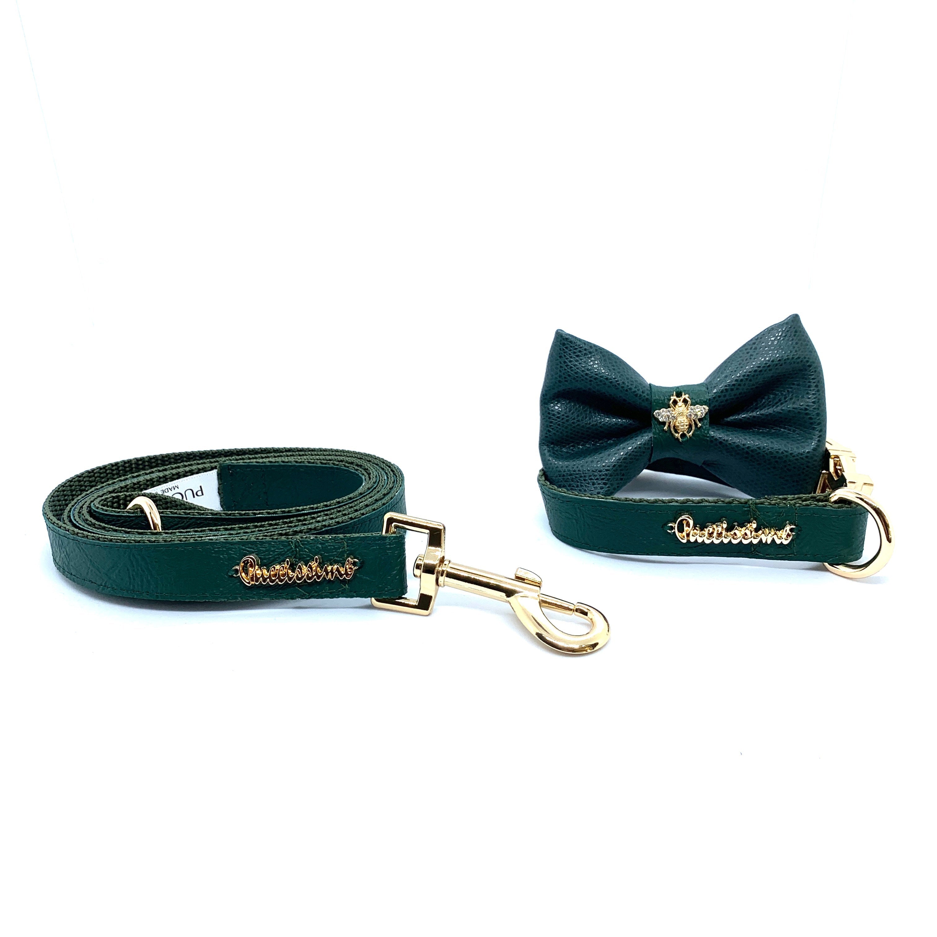 Jade dog collar