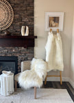 White Sami Reindeer Hide