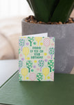 Dinkin' Of You On Your Birthday! - Greeting Card
