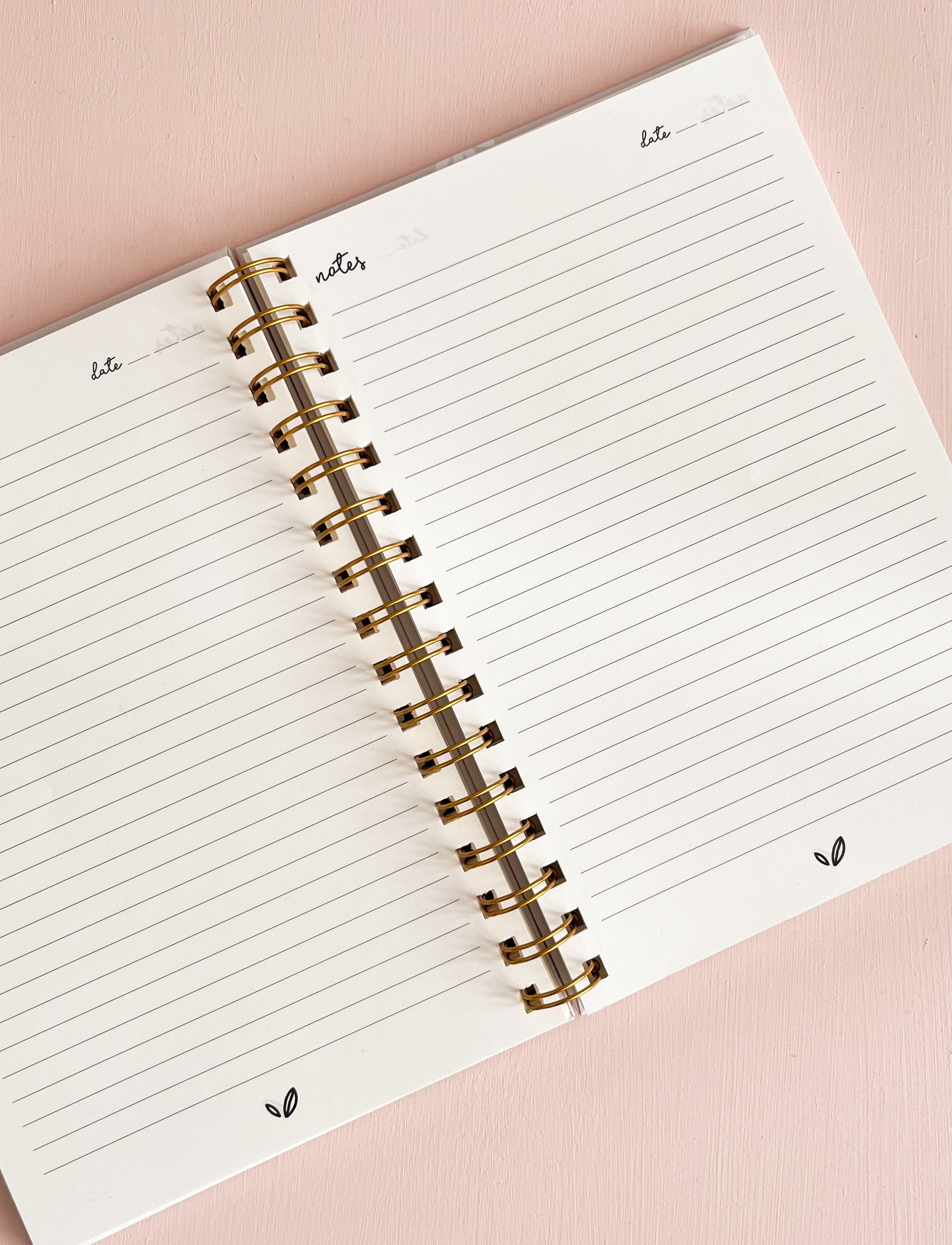 Cahier de notes 