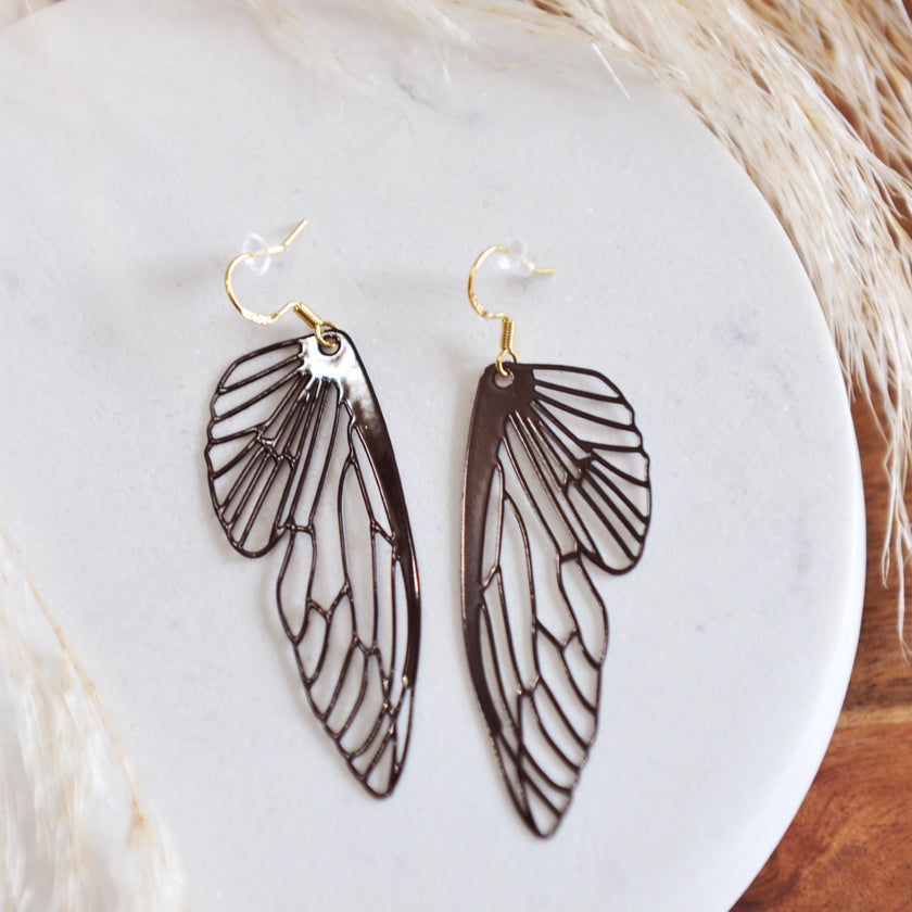Boho Butterfly Wing Earrings