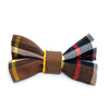 Medallion dog bow tie