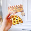 triangle waffle squishy