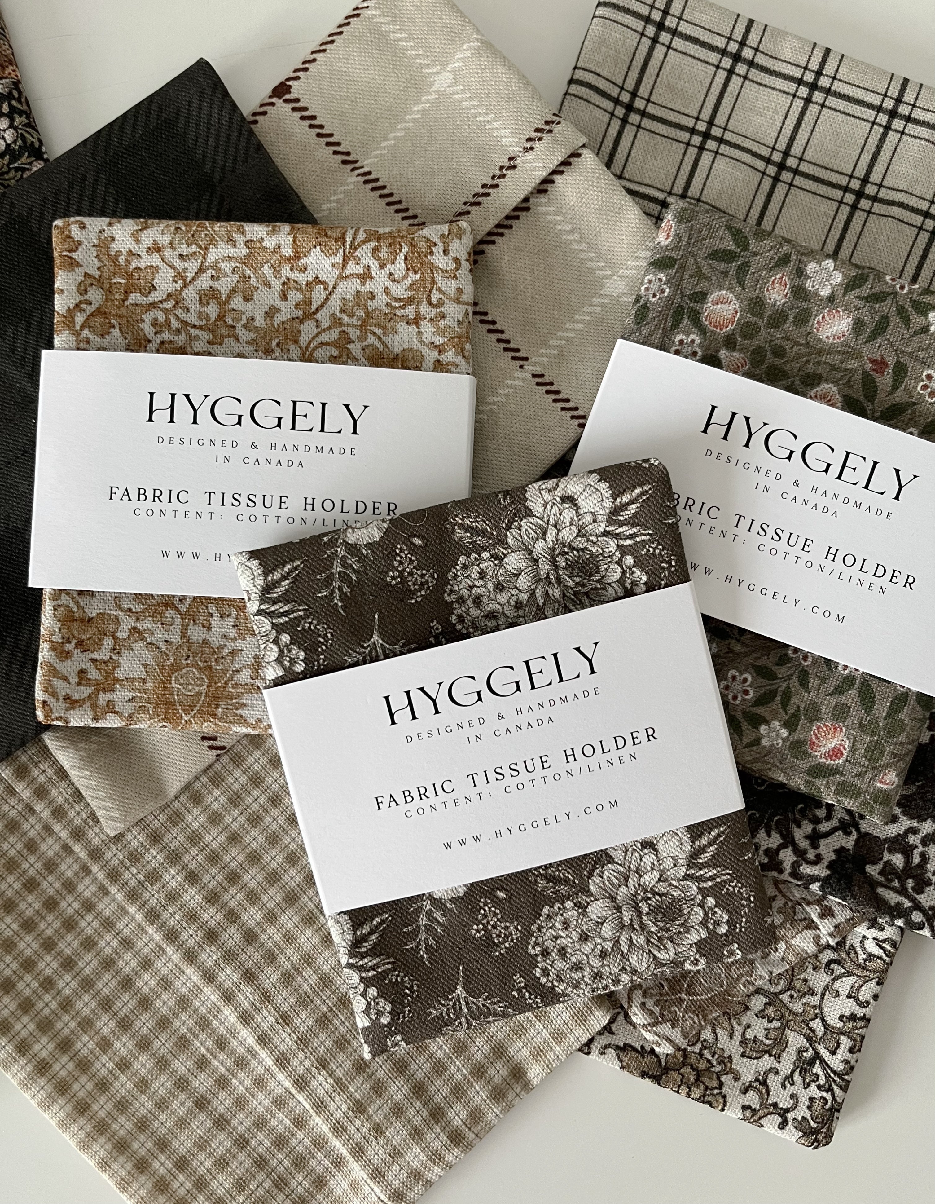 Fabric Tissue Holder | Elizabeth