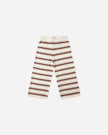 Knit Wide Leg Pant | Autumn Stripe | Rylee & Cru