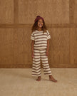 Knit Wide Leg Pant | Autumn Stripe | Rylee & Cru