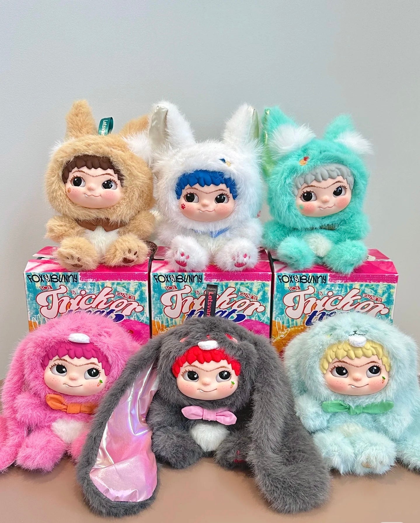 WAKUKU V2 Trick Or Treat Series Blind Box Plush Dolls