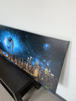 Toronto Skyline Moon-Cities Skyline- Wall art decor