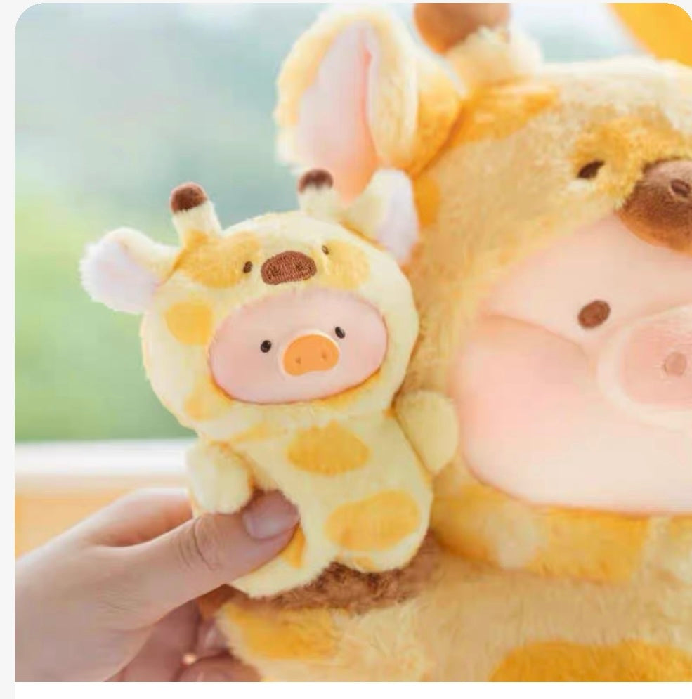 [pre order] LULU THE PIGGY ANIMAL PARTY - PUPPET SHOW PVC FACE PLUSH KEYCHAIN (BLINDBOX)