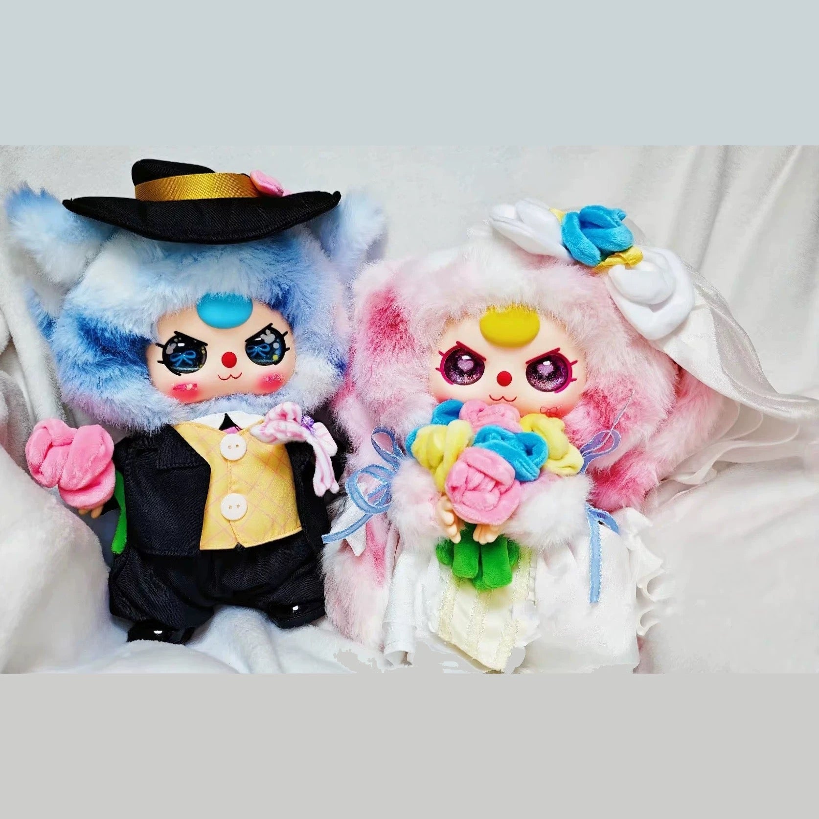 [pre order] Baby Three Romantic Wedding Limited Edition 400% Plush