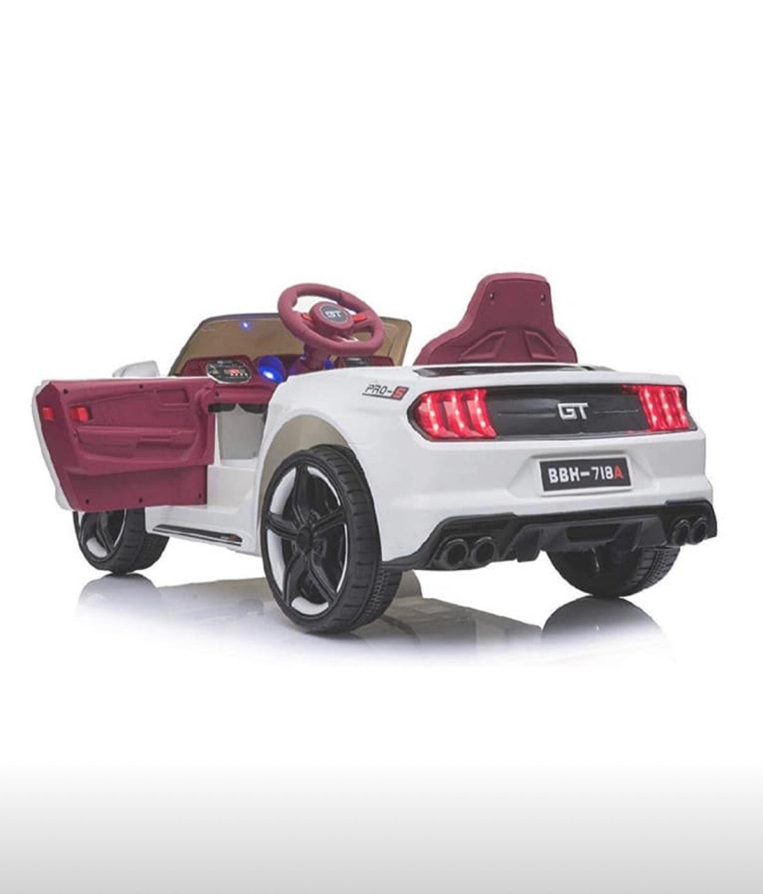 2026 Ford Mustang Style 12V DELUXE Kids Ride On Car With Remote Control