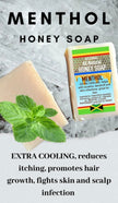 ALL NATURAL HONEY MENTHOL FACE & BODY BAR