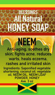 ALL NATURAL HONEY NEEM OIL FACE & BODY BAR