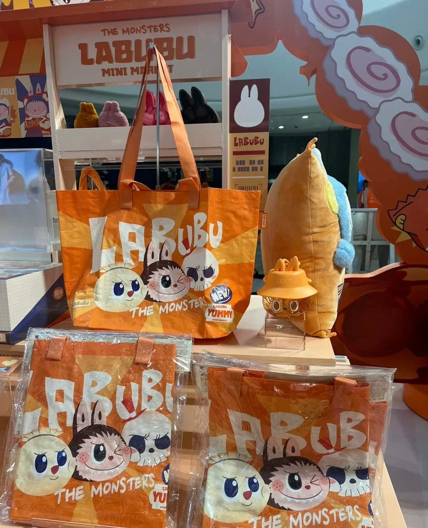 [pre order] labubu wacky mart shopping bag