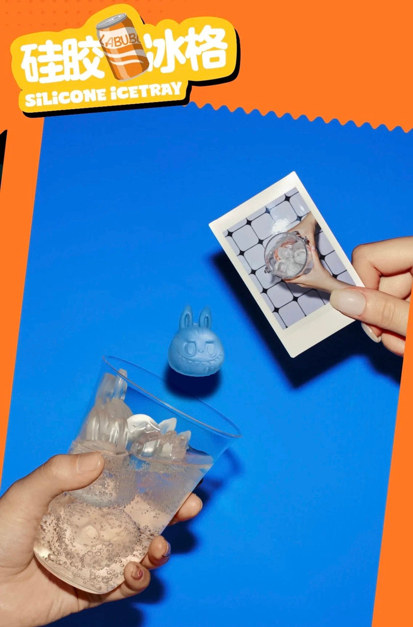[pre order] labubu wacky mart silicone icetray