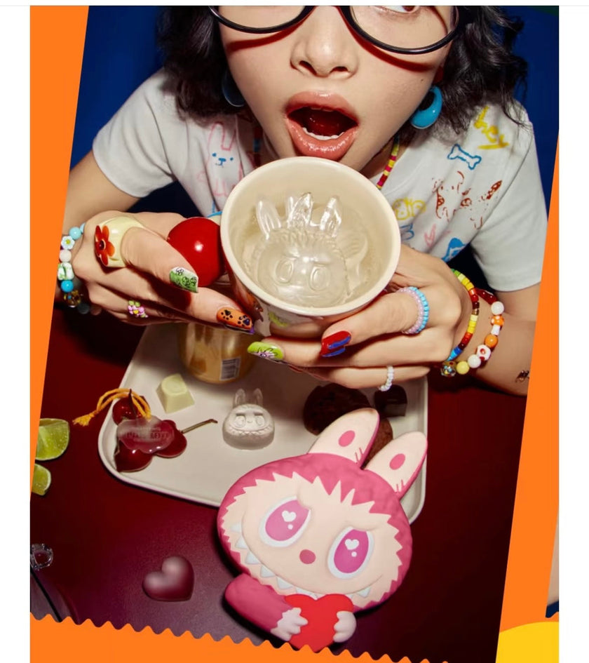 [pre order] labubu wacky mart silicone icetray