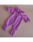 Dark Pink Footed Pajamas - Tiny Harlow