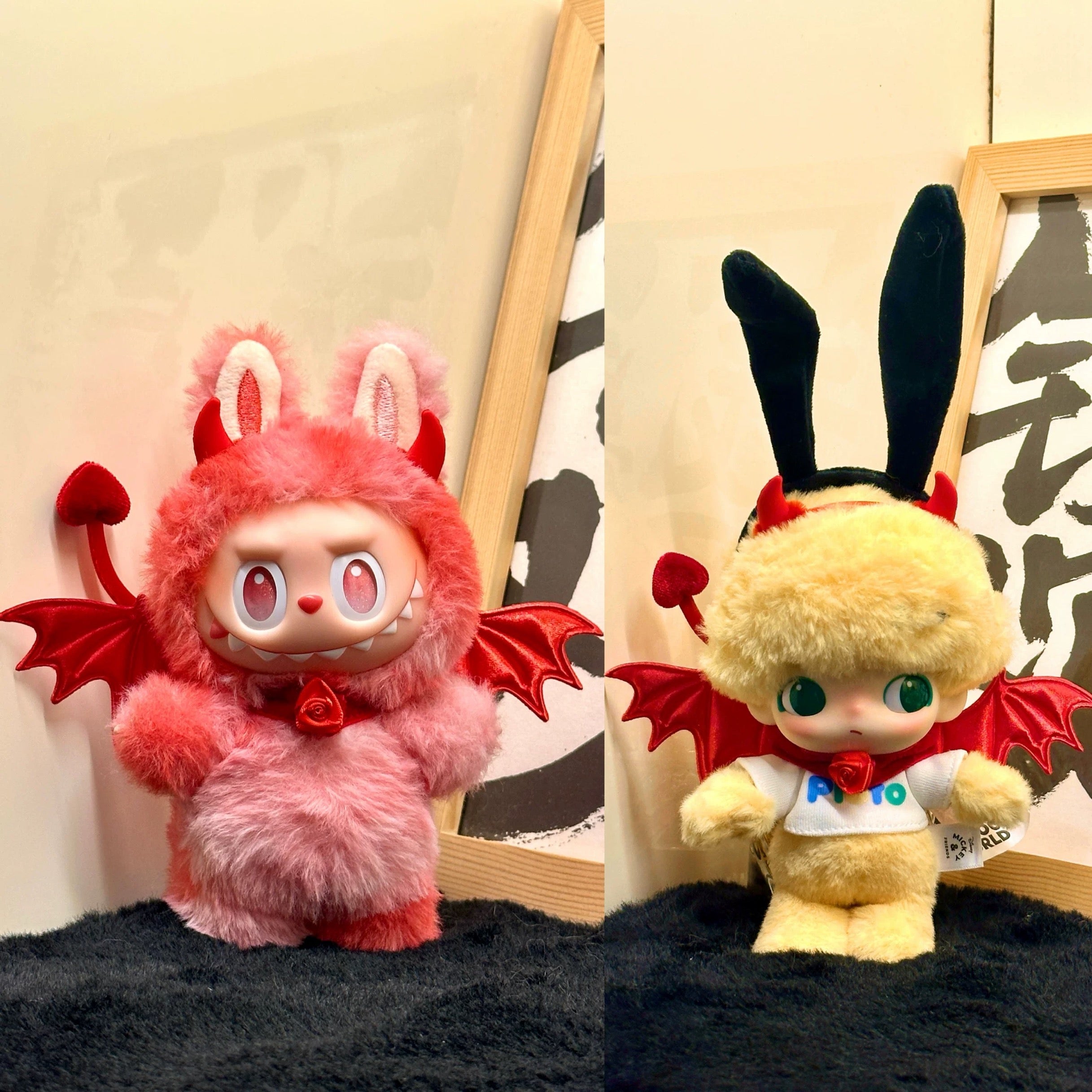 [pre order] [Pre-Order] Labubu Cosplay Outfit – Fuzzy Devil Edition