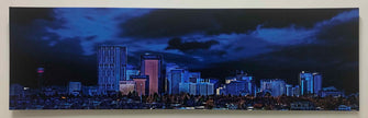 Toile imprimée - Calgary en bleu - Décoration murale