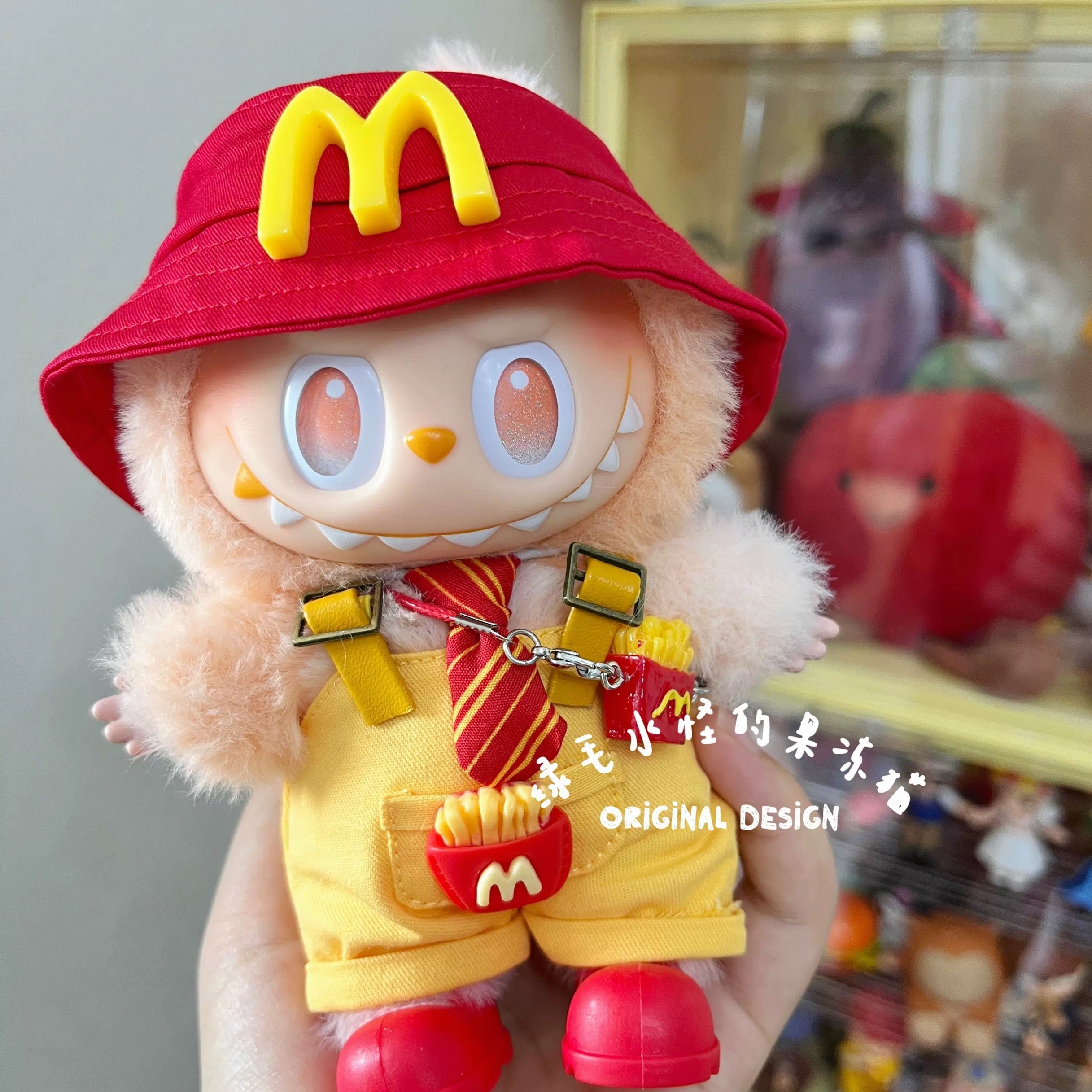 [pre order] labubu cute mcDonald's outfit