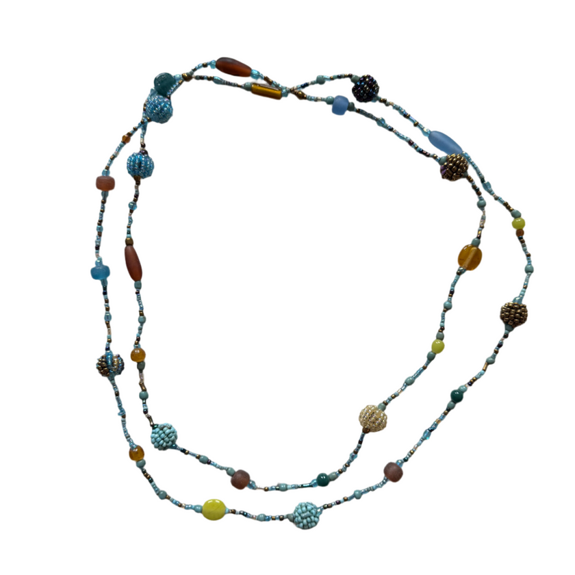 Small Beaded Ball Necklace