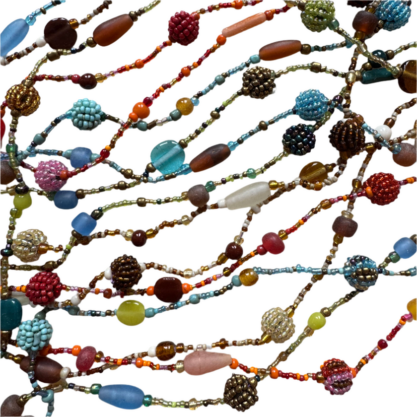 Small Beaded Ball Necklace
