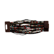 Mixed Bead Bracelet with Wooden Clasp