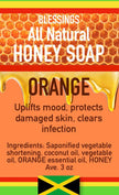 All Natural Honey Soap Orange