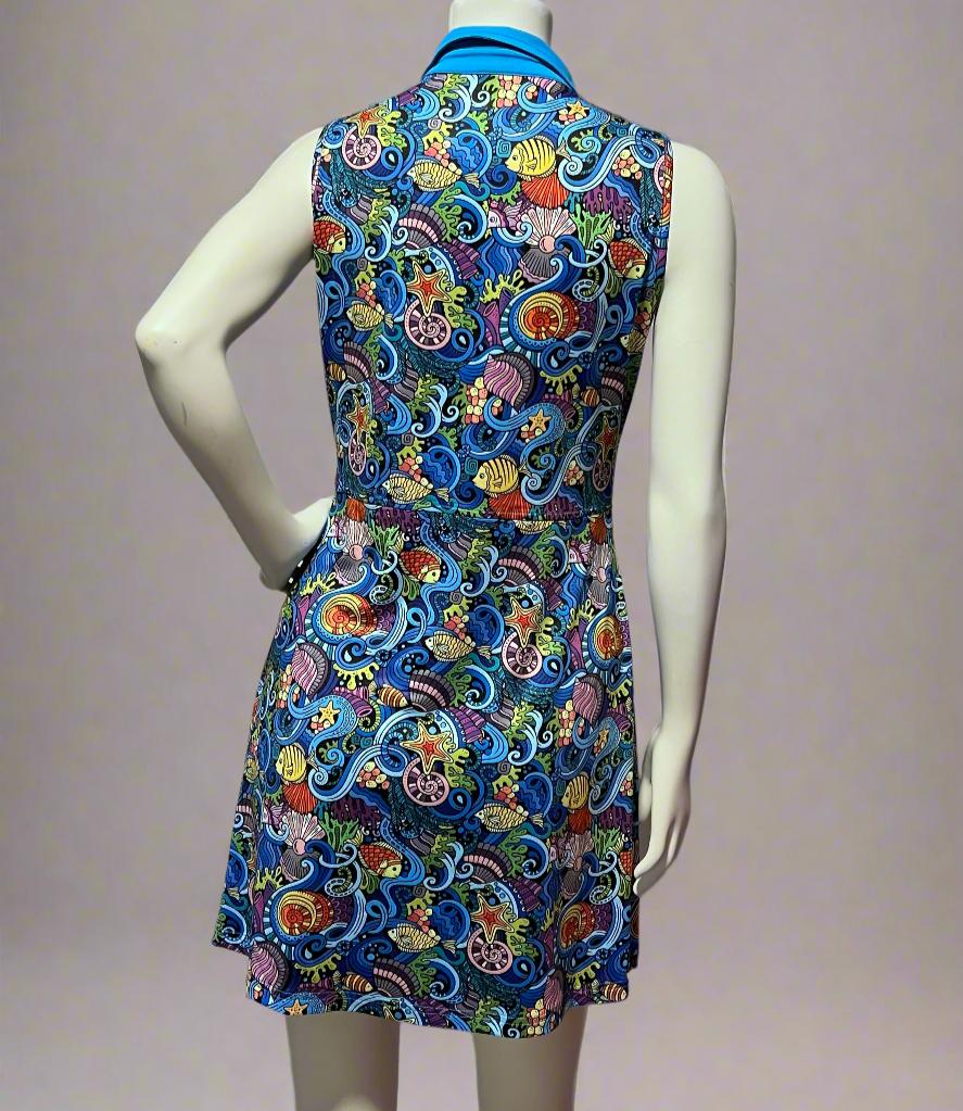 2025 Sea More Athletic Golf Dress with Pockets