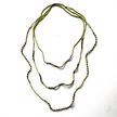 Triple Strand Beaded Necklace
