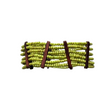 Elasticated Bead Bracelet with Wood Detail