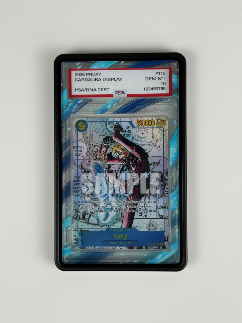 Blue Aura Elemental (PSA Graded) Display Case