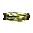 Beaded Bracelet with Wooden Clasp