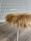 Camel Icelandic Sheepskin Chair Pad