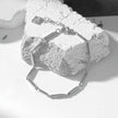Bracelet en chaîne à perles Style ITARSI Silver : Forme géométrique minimaliste.
