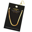 ISABELLA Snake Skin Textured Chain Necklace
