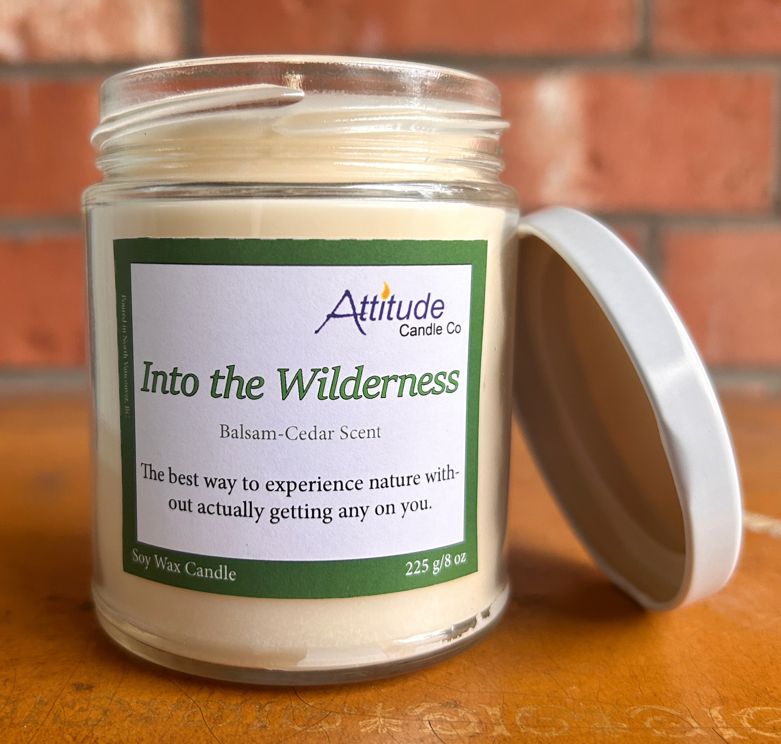 Into the Wilderness - Balsam and Cedar Scented Candle