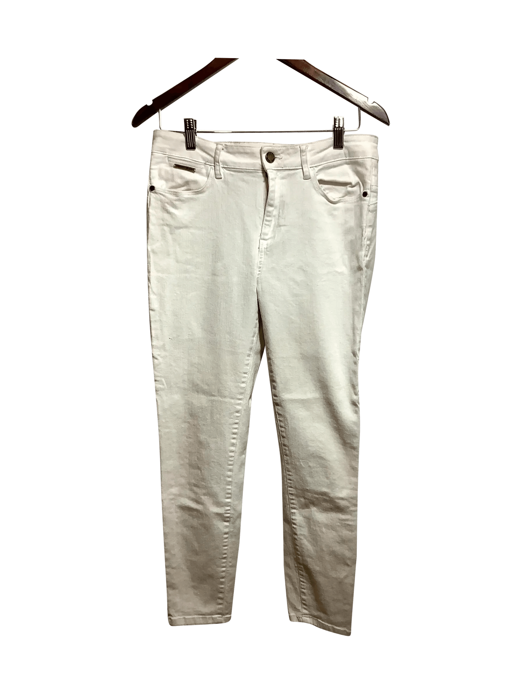 IVANKA TRUMP Regular fit Straight-legged Jean in White  -  10