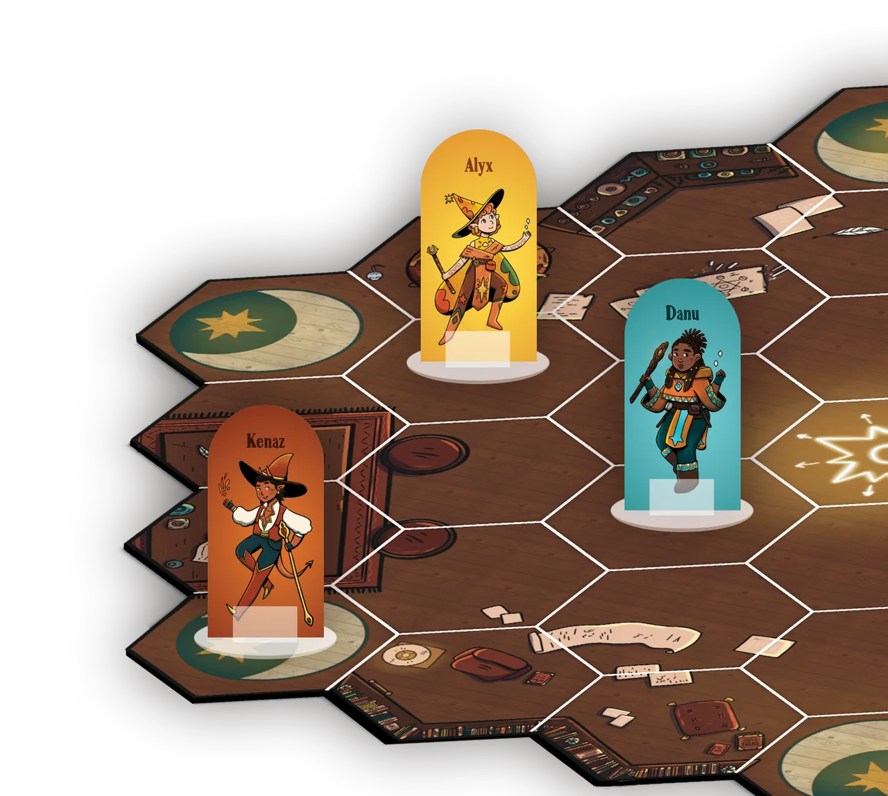 Jeux de société: Merlin perd la carte