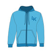 Hoodie with Zipper - Mockup and Template - 4 Angles, 1 Style, Layered, Detailed and Editable Vector in EPS, SVG, AI, PNG, DXF and PDF