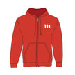 Hoodie with Zipper - Mockup and Template - 4 Angles, 1 Style, Layered, Detailed and Editable Vector in EPS, SVG, AI, PNG, DXF and PDF